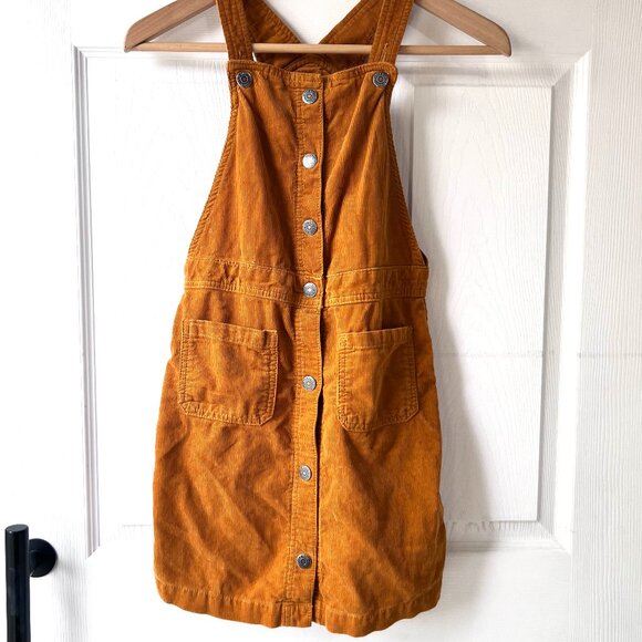 Kids Old Navy Corduroy Overall Dress Size L(10-12) EUC - Picture 1 of 6